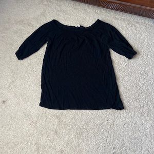 Black off the shoulder blouse, L/XL